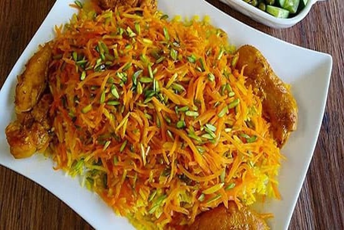 روش پخت شیرین پلو 