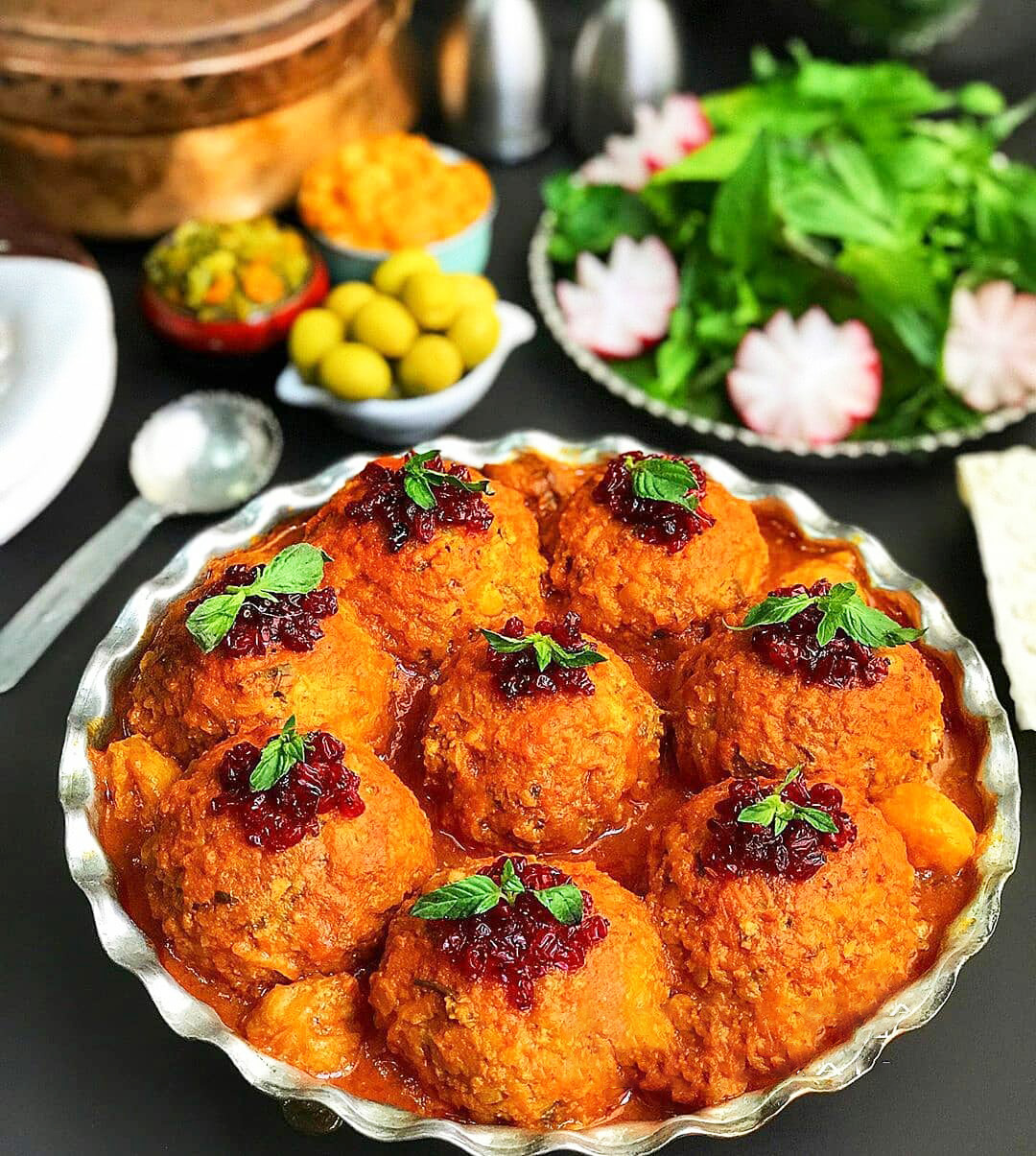 روش پخت کوفته تبریزی 