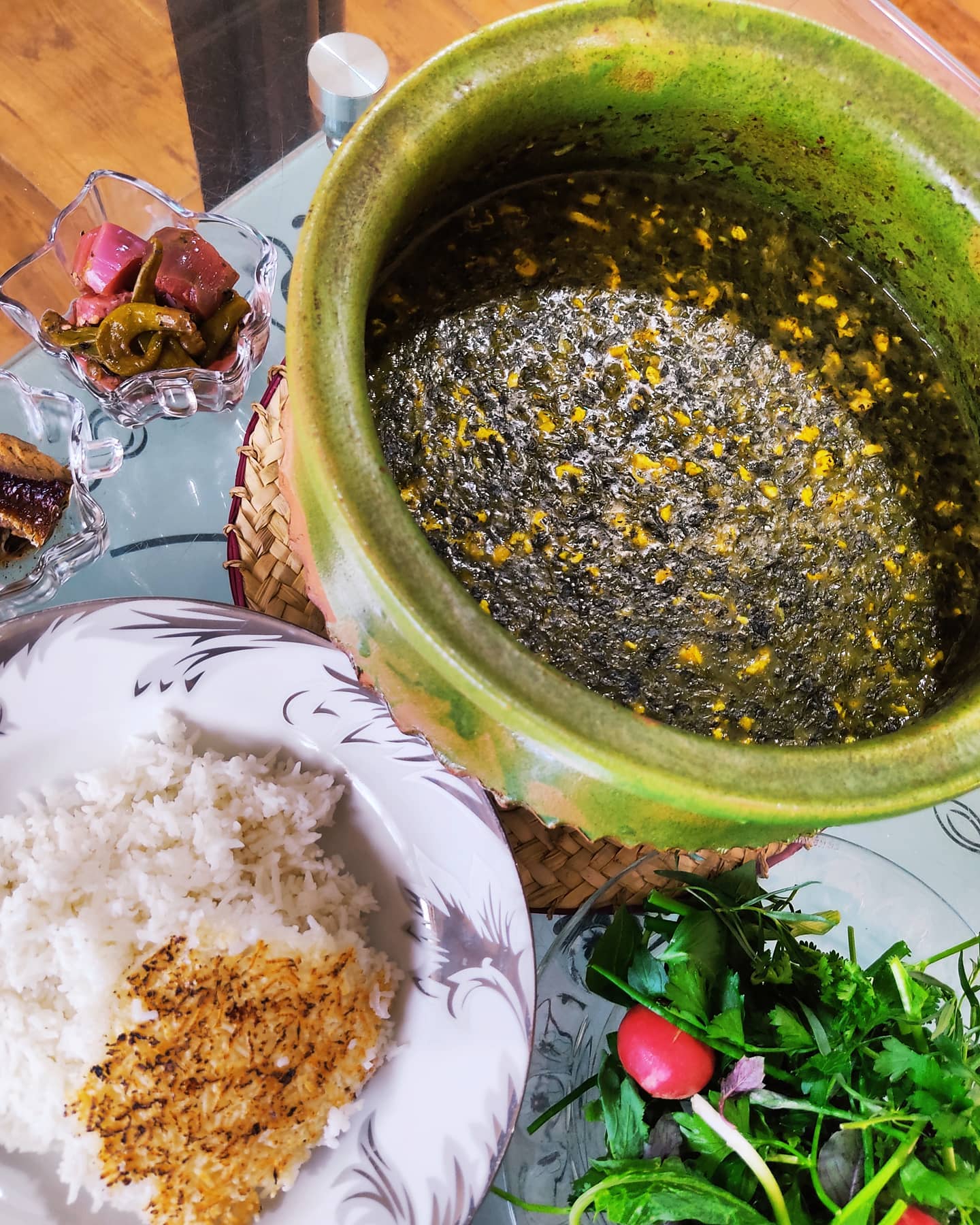 طبخ ترشی تره 