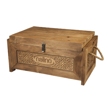 جعبه چوبی کادویی سرویس 8 پارچه