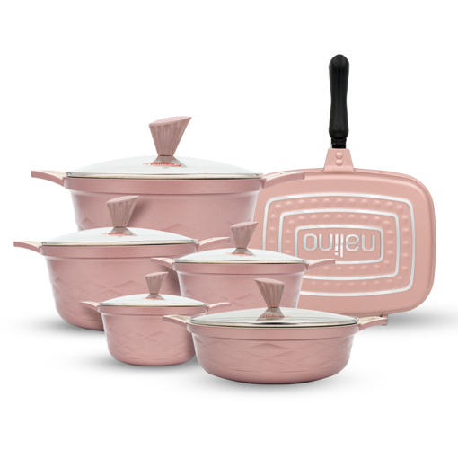 سرویس قابلمه 13 پارچه گرانیت مدل Elita