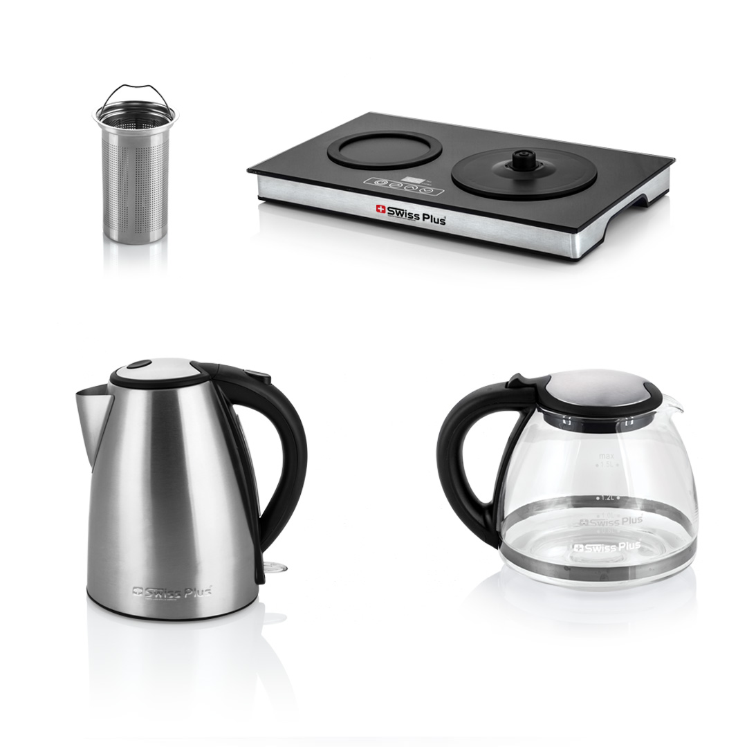 چای ساز کنارهمی مدل STM-1822S سوئیس پلاس