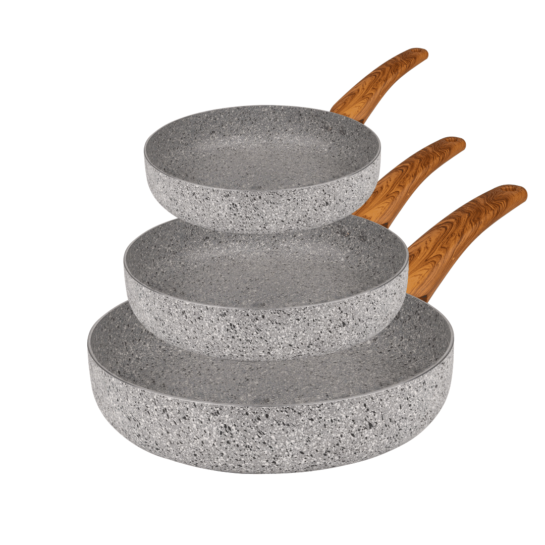 ست سه پارچه تابه سوپر گرانیت