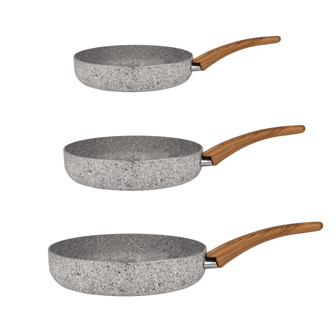 ست سه پارچه تابه سوپر گرانیت