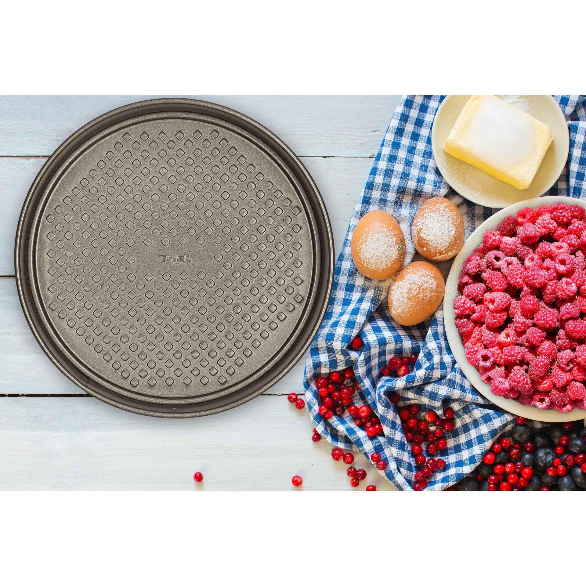 قالب کیک گرد سایز 25 تفال tefal مدل شستوشوی راحت