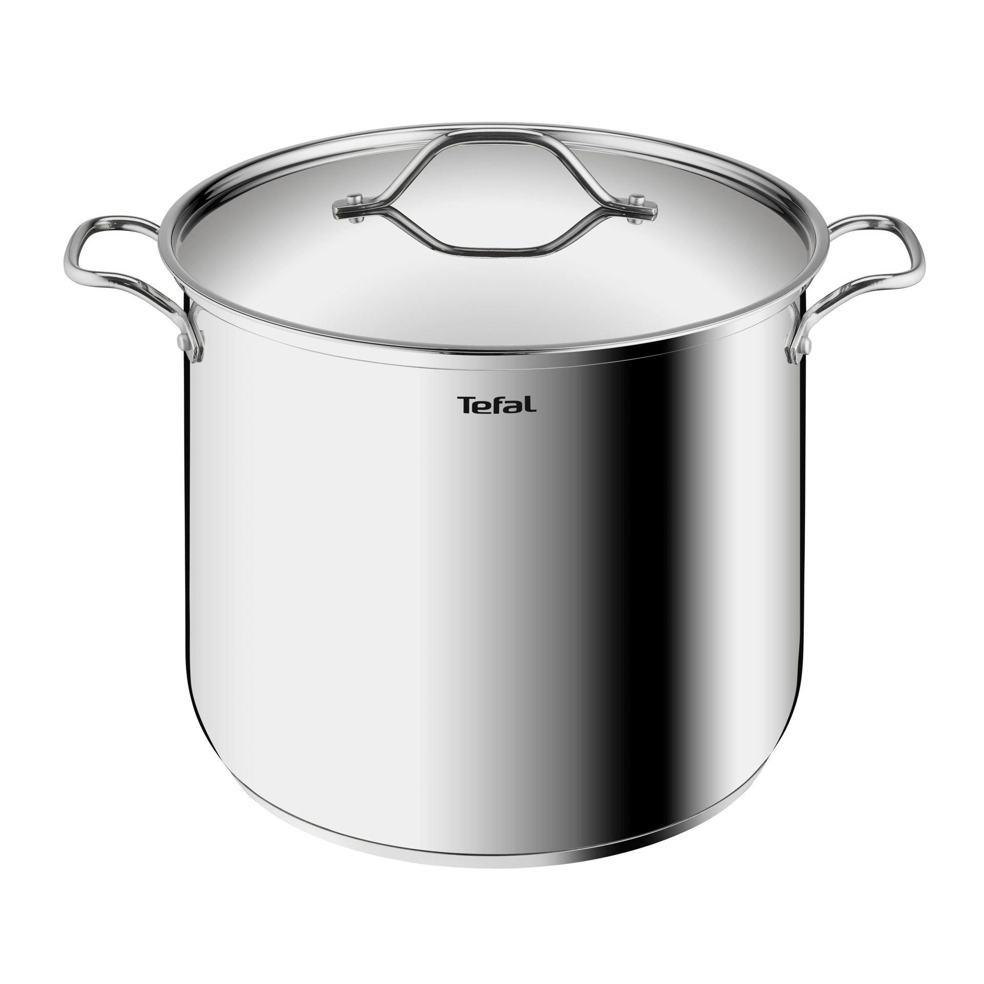 قابلمه استیل سایز 28 عمیق دربدار تفال tefal 