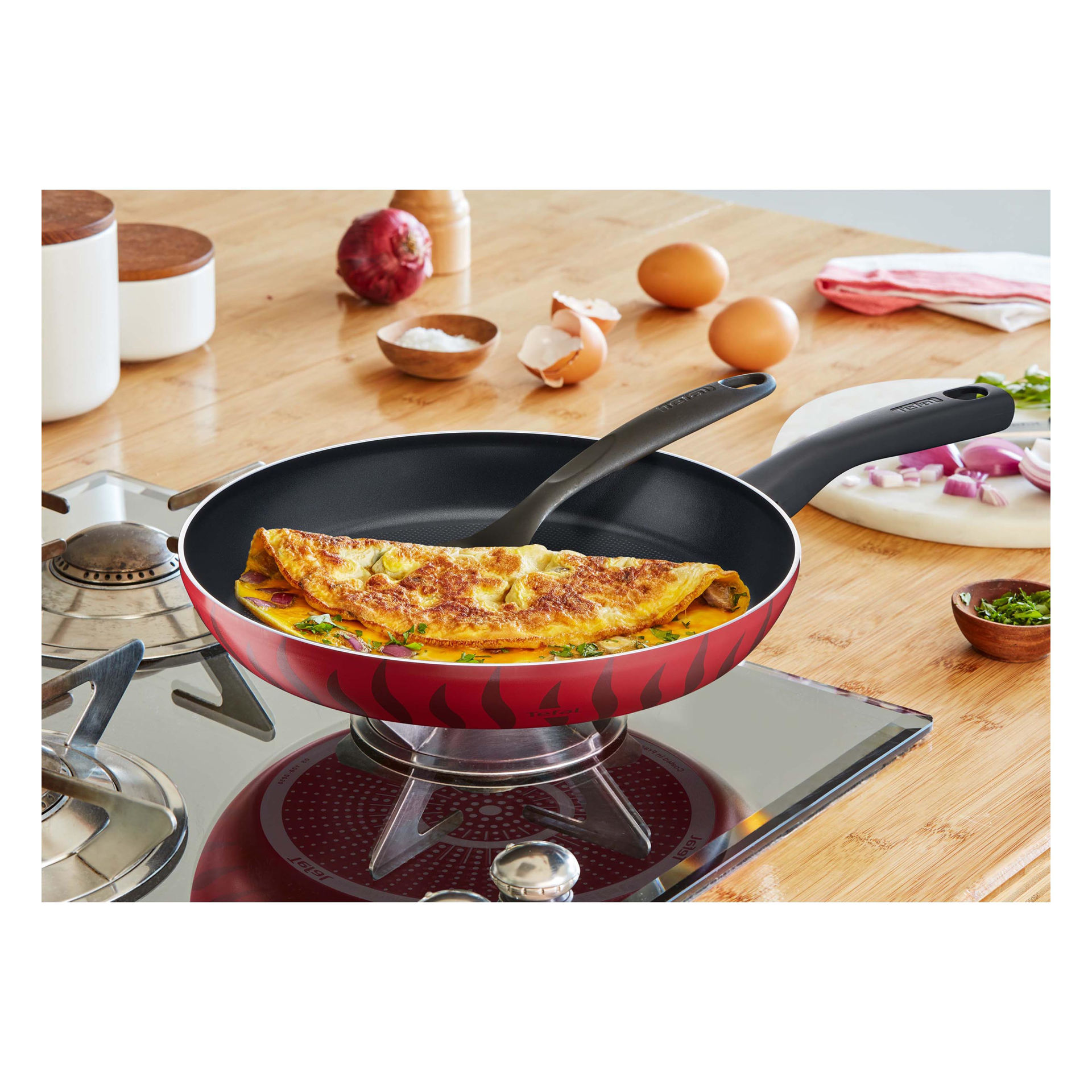 تابه وک سایز 28 تفال tefal همراه با نشانگر حرارت