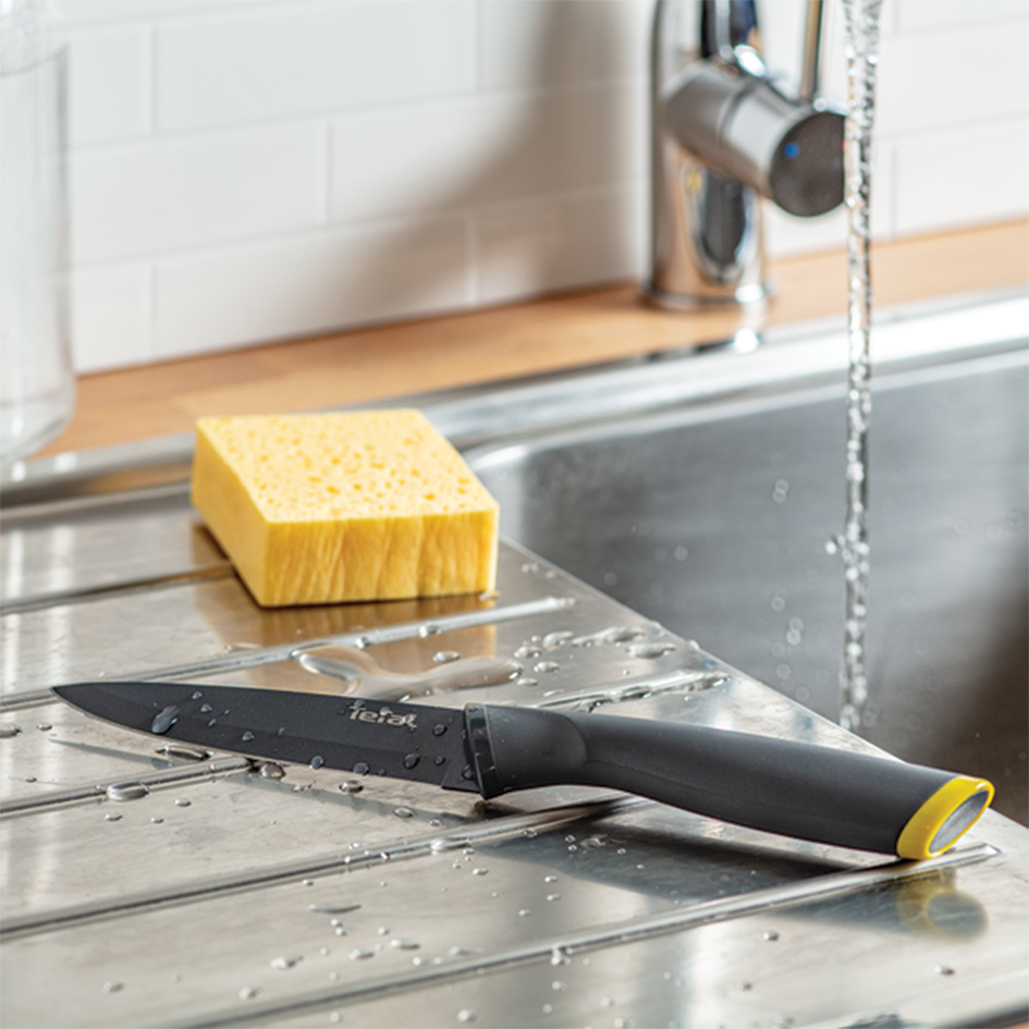 چاقو آشپزخانه سایز 12 تفال tefal پوشش تیتانیوم