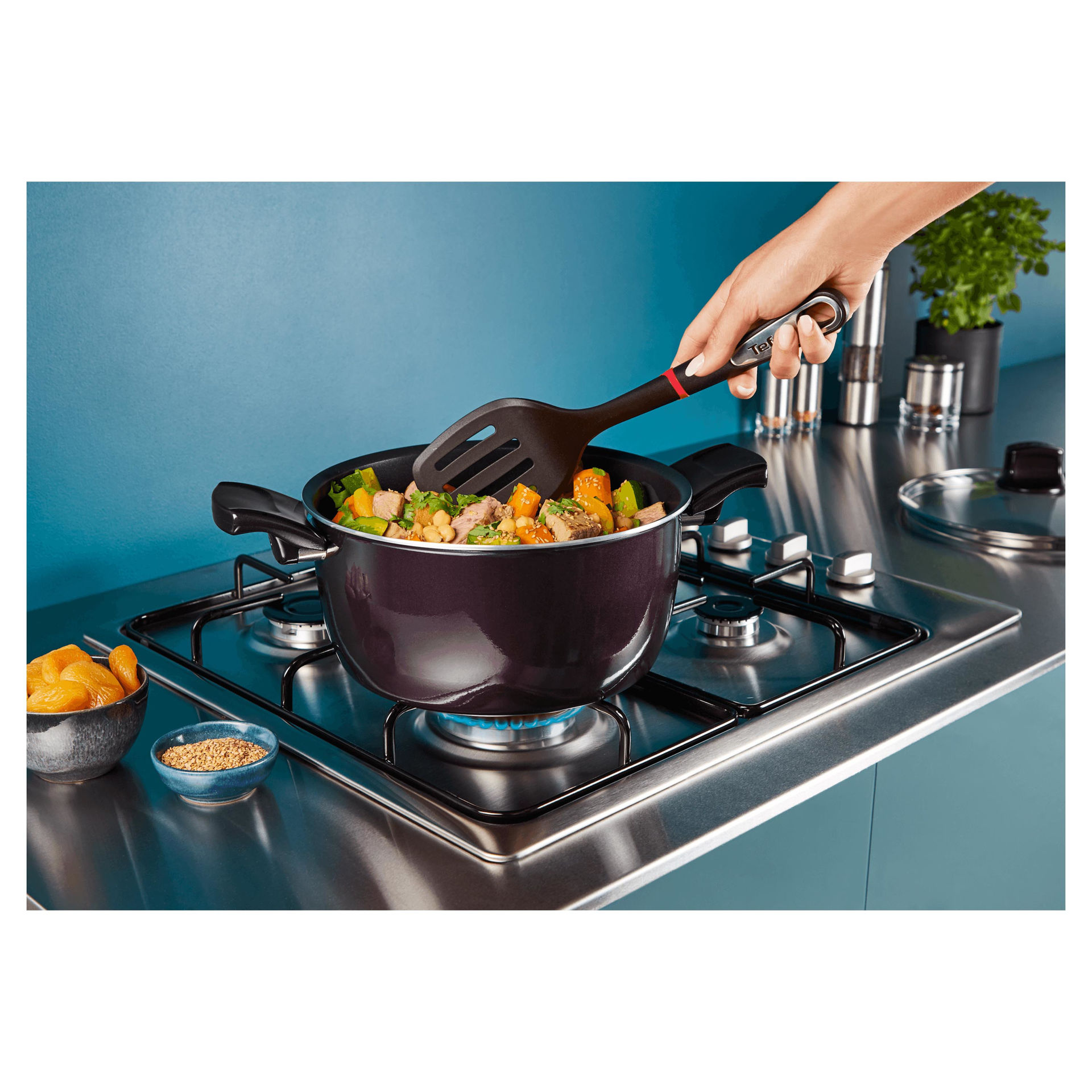 قابلمه سایز 24 دربدار تفال tefal ضد خش 