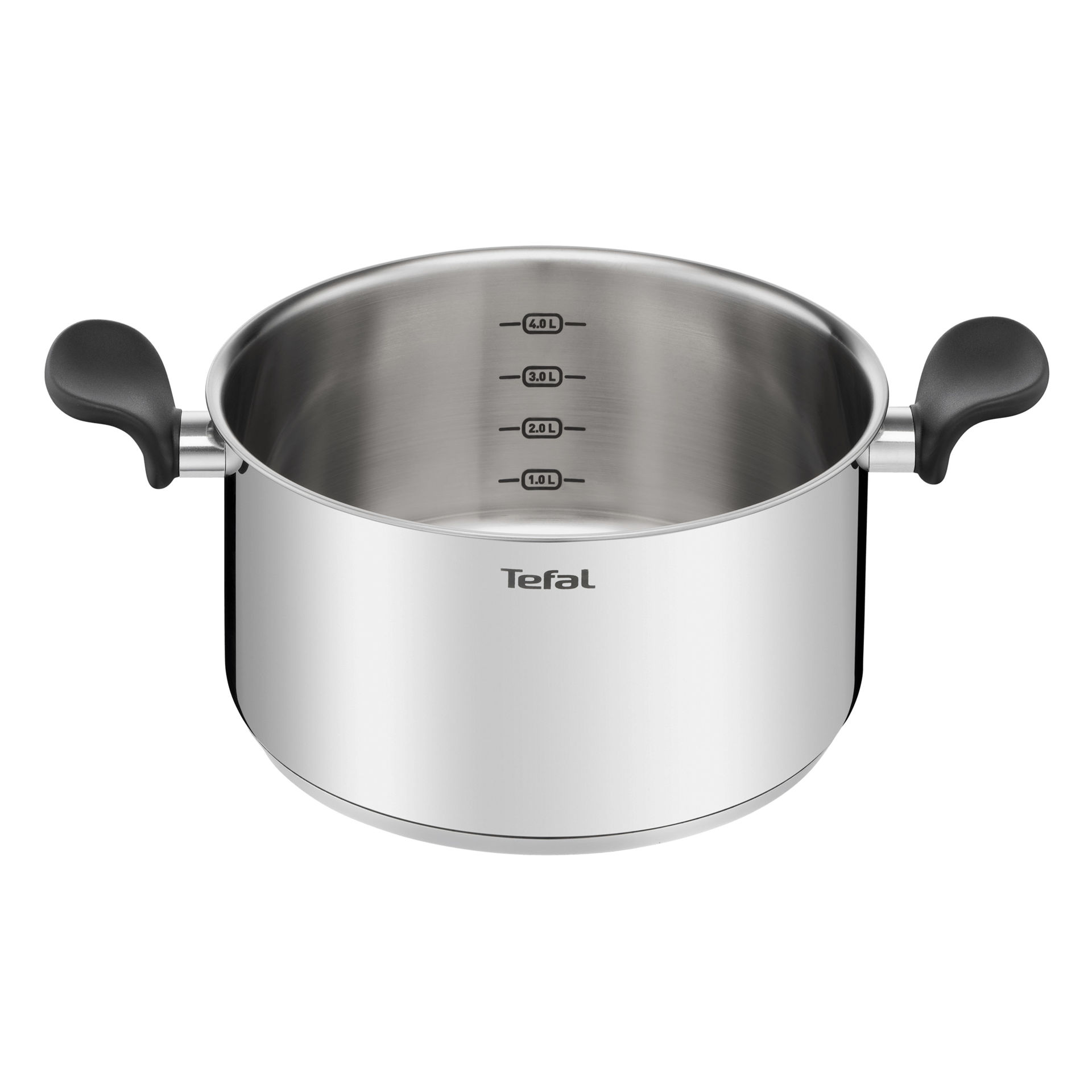 قابلمه استیل سایز 28 دربدار تفال tefal با نشانگر حجم
