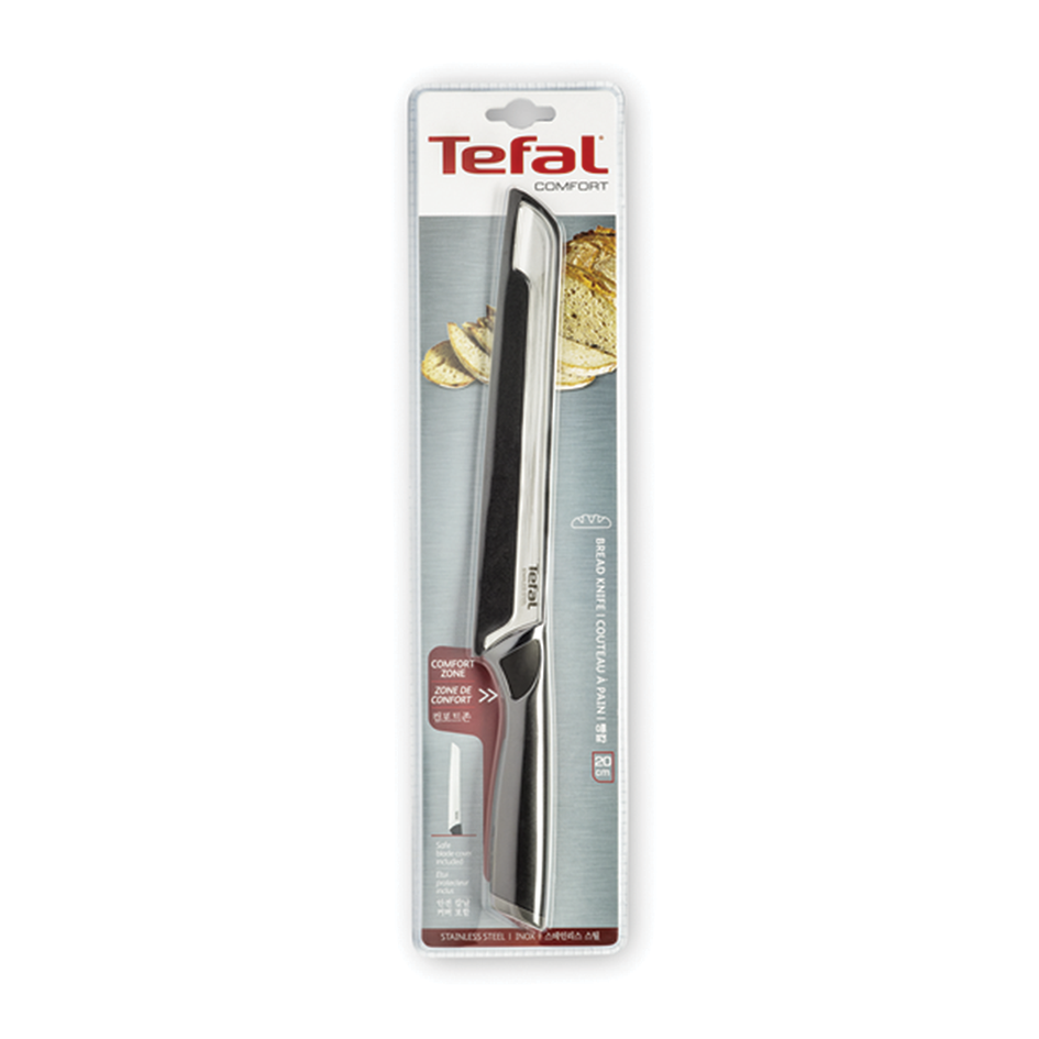 چاقو آشپزخانه سایز 20 تفال tefal استیل ضد زنگ