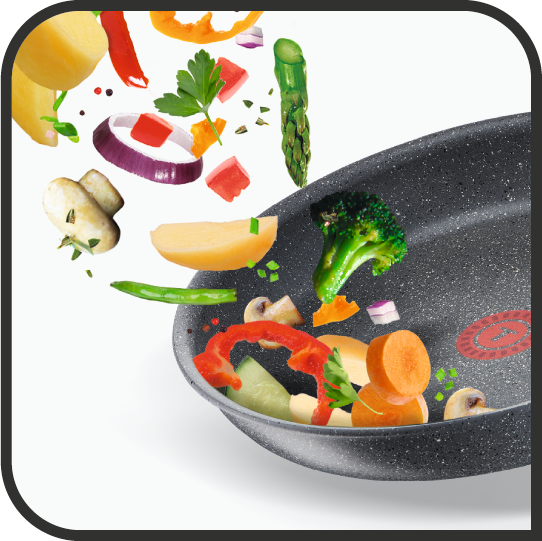 ست آشپزی 3 پارچه تفال tefal مدل دسته متحرک