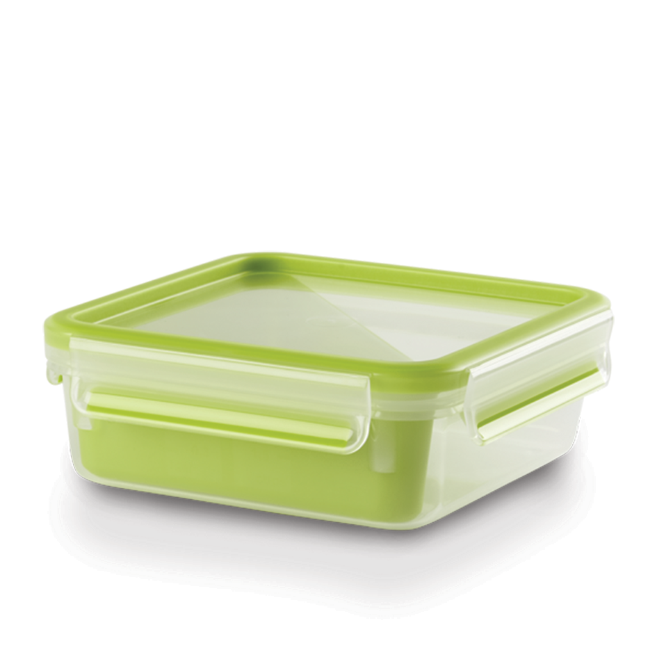 ظرف حمل غذای1.2 لیتری مربع تفال tefal مدل جداکننده دار