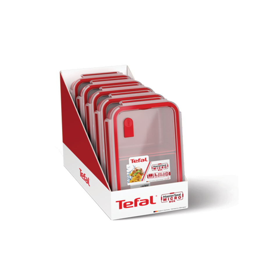 ظرف نگهدارنده 1 لیتری تفال tefal سوپاپ دار