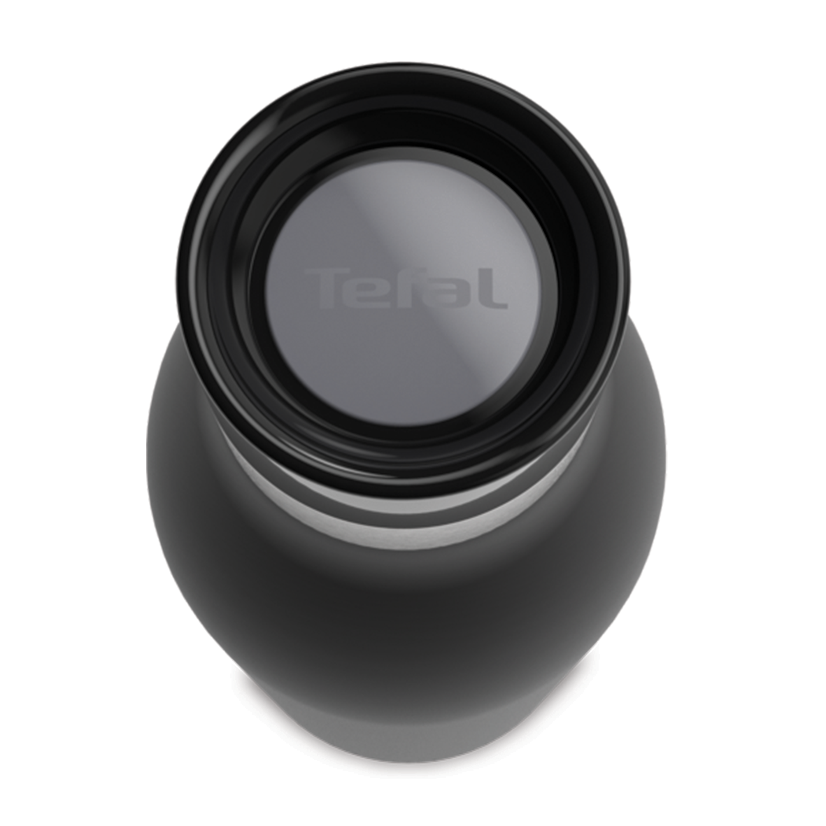 بطری استیل تفال tefal دوجداره رنگ مشکی