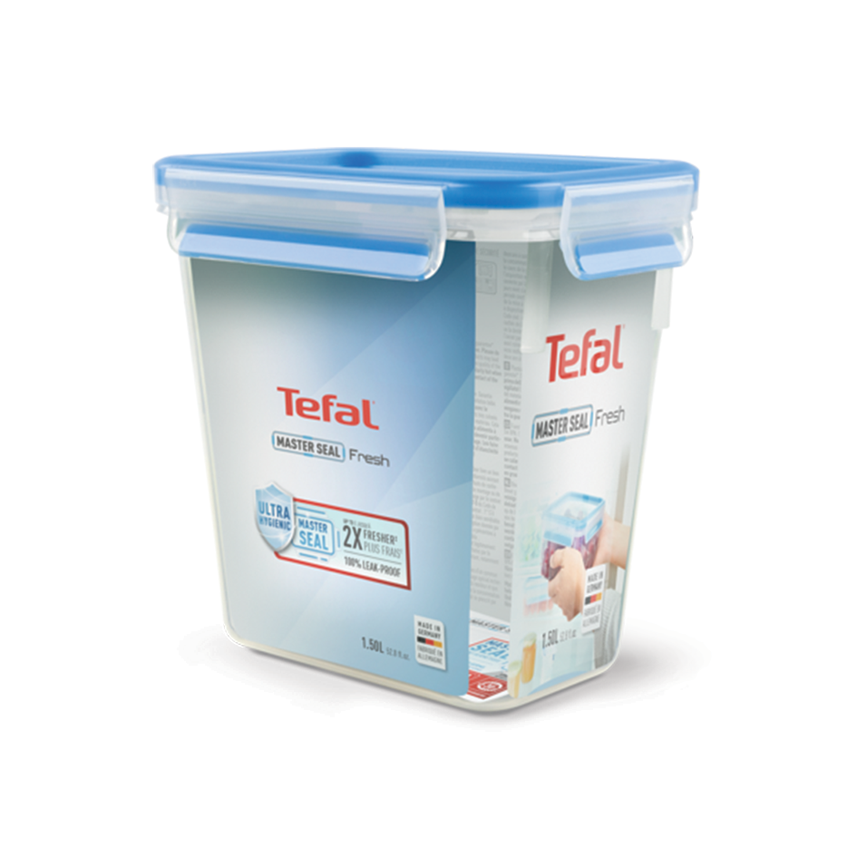 ظرف نگهدارنده مستطیل 1/50 لیتری تفال tefal