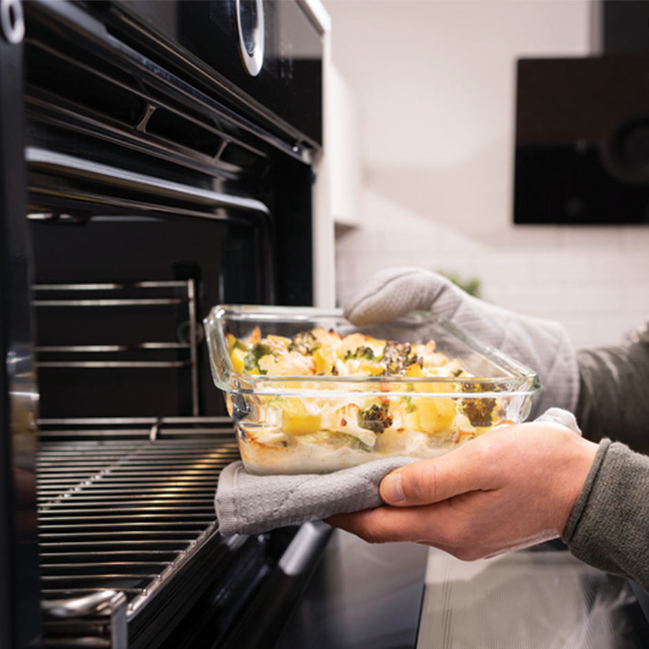 ظرف شیشه ای 1.3 لیتری تفال tefal 