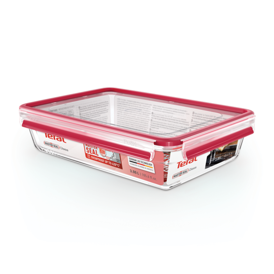 ظرف شیشه ای 3 لیتری تفال tefal