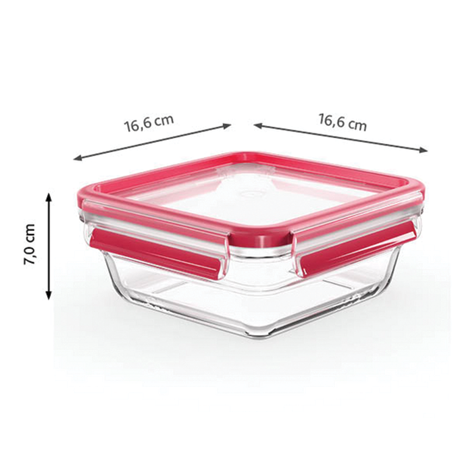 ظرف شیشه ای 800 میلی لیتری تفال tefal