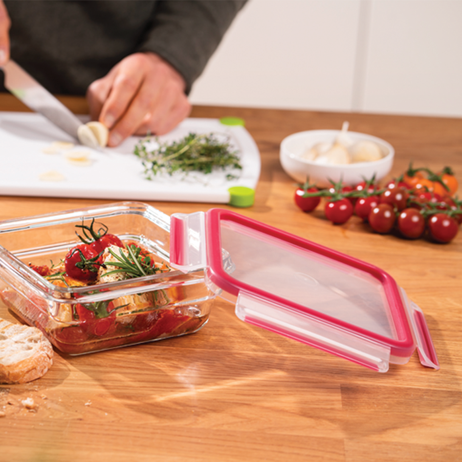 ظرف شیشه ای 800 میلی لیتری تفال tefal