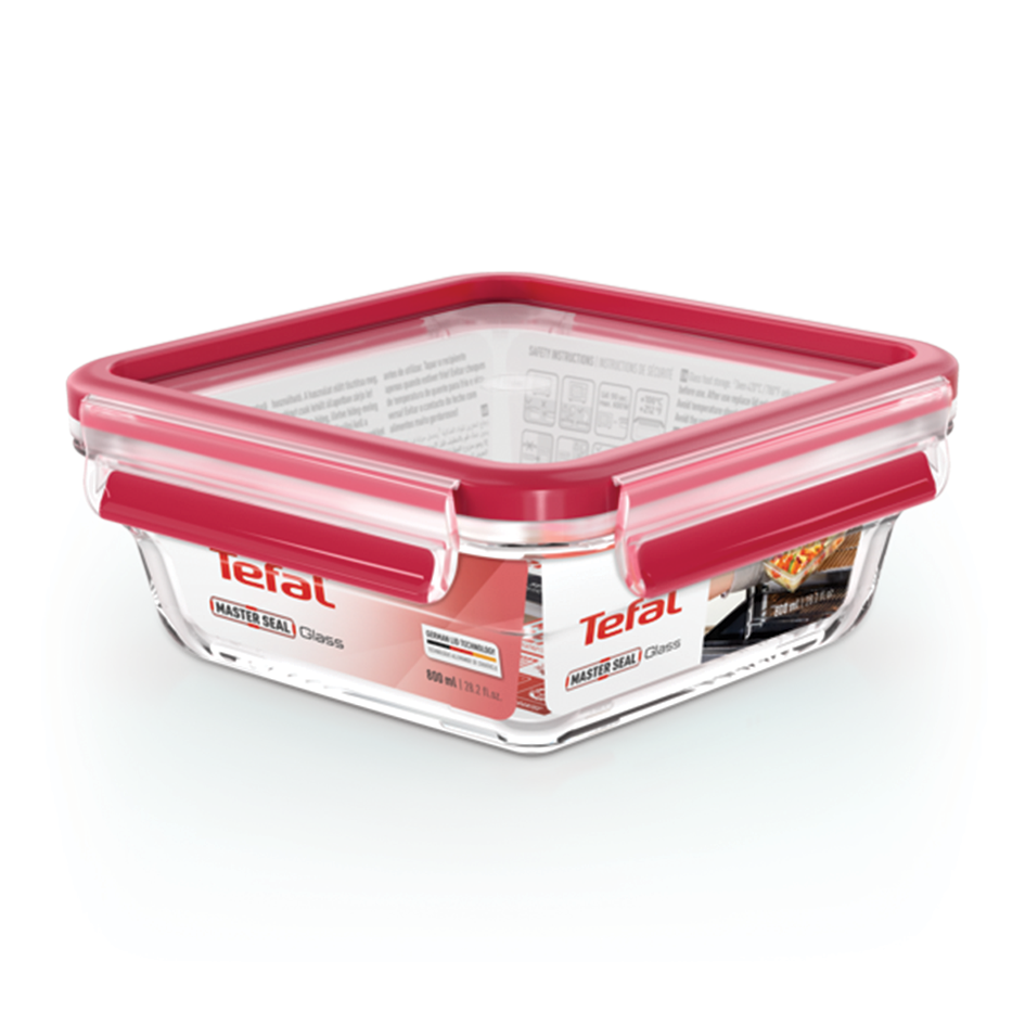 ظرف شیشه ای 800 میلی لیتری تفال tefal