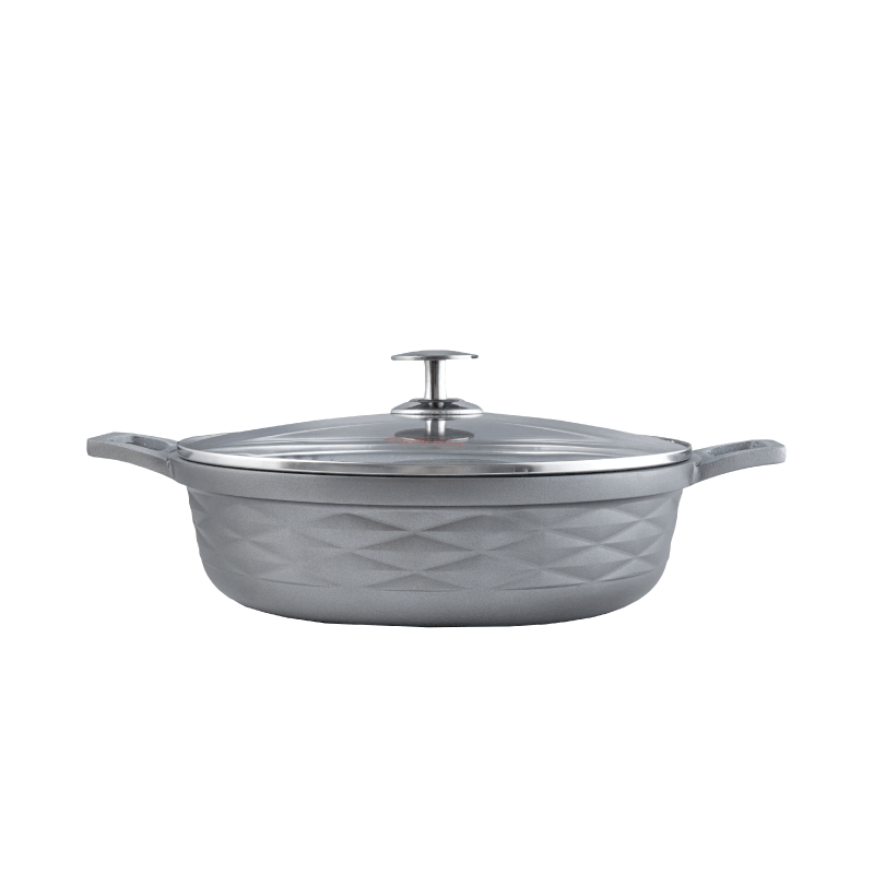 سرویس قابلمه 13 پارچه گرانیت مدل Elita + هدیه (دیزی چدنی)