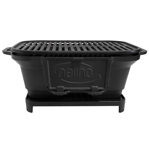 منقل باربیکیو ذغالی مدل Roza + هدیه (ست ابزار باربیکیو)