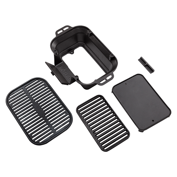 منقل باربیکیو ذغالی مدل Roza + هدیه (ست ابزار باربیکیو)