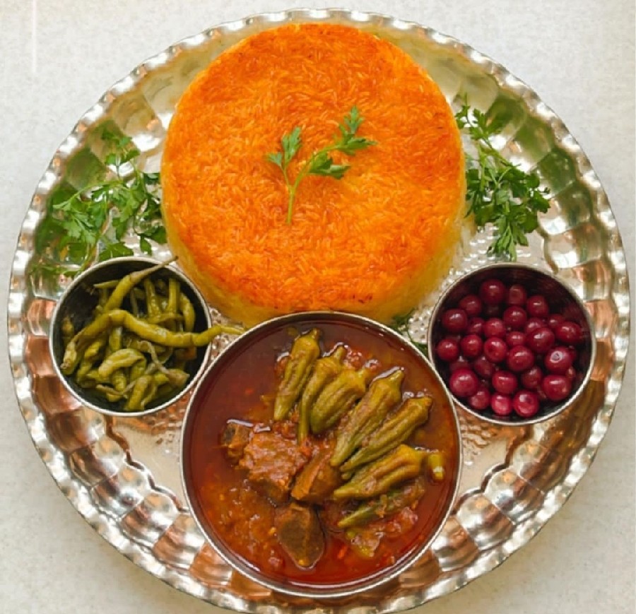 خورشت بامیه