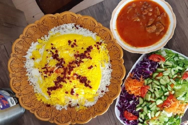 روش پخت چلو گوشت مجلسی
